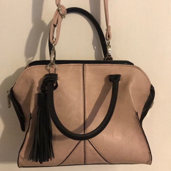 Steve Madden Pink & Black Purse - Picture 2 of 7